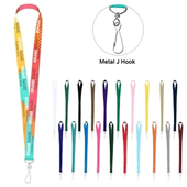 1" Full Color Dye Sublimated Lanyard