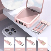 10000Mah Beauty Mirror Power Bank Charger