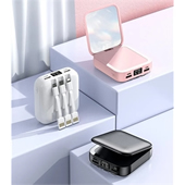 10000Mah Beauty Mirror Power Bank Charger