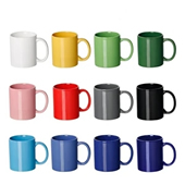 11 oz. Traditional Ceramic Coffee Mugs