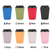 12 OZ Mini Portable Double Layer Coffee Mug