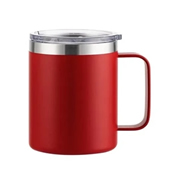 12Oz Stainless Coffee Tumbler Mug Cup With Leak-Proof Lid