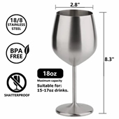 12oz Stainless Steel Insulated Goblet