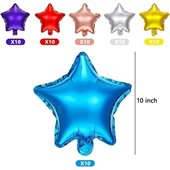 18" Aluminum Foil Star Balloon