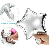 18" Aluminum Foil Star Balloon