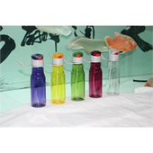 20 oz Water Bottle with Sports Sipper Flip Straw