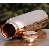 21 oz Pure Copper Hammer Water Bottle