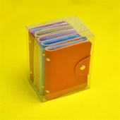 24 Slots PU Business Card/Bank Card Foldable Holder