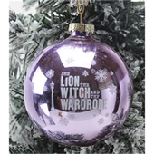 3 1/4" Promotional Glass Ornaments with Full Color Silk Prin