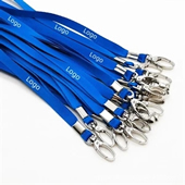 3/8" Supersoft Polyester Silkscreen Lanyard