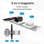 3 in 1 magnetic  Wireless Charger