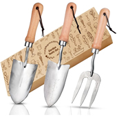 3pcs Stainless Steel Garden Tools Set