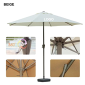 9 Outdoor Market Patio Umbrella