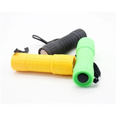 9 LED plastic bicycle torch and silicon belt