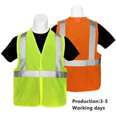 ADULT REFLECTIVE SAFETY MESH VEST