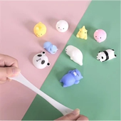 Adorable Squishy Mochi Mini Stress Reliever Toys