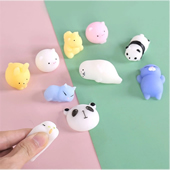 Adorable Squishy Mochi Mini Stress Reliever Toys