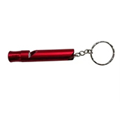 Aluminum Metal Whistle Key Chain