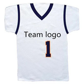 Basketball, Football, or Hockey Jersey Shaped Rally Towel