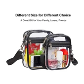 Clear Crossbody Purse Bag