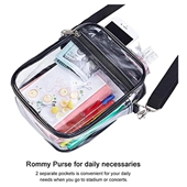 Clear Crossbody Purse Bag