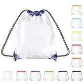 Clear Stadium Drawstring Backpack