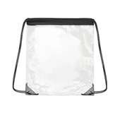 Clear Stadium Drawstring Backpack