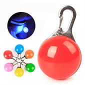 Clip-on Pet Collar Pendant Safety Light