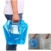 Collapsible Emergency Water Jug Container Bag