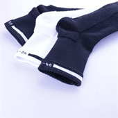 Cotton Sport sock with knit in logo