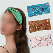 Cross Hairband Sport Antiperspirant Hair Accessories