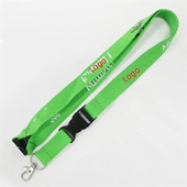 Custom Polyester Lanyard/Silkscreen Flat