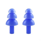 Custom logo silicone Swimming earplug noise reduction