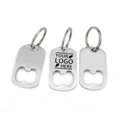 Dog tag Bottle Opener Key Chains