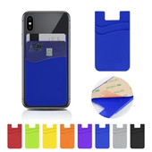 Double Pocket Silicone Cell Phone