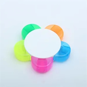 Flower Shape Watercolor Highlighter Pens