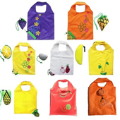 Fruit Polyester Foldable Tote Bag