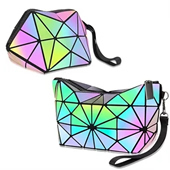 Geometric Diamond Make-up Bag