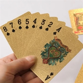 Gold Foiled Poker Playing Cards