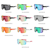 Half Rimless Sport Sunglasses for Men and Women