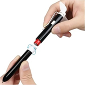 Handheld Mini Fan With Ballpoint Pen