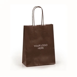 Kraft paper  handle bag