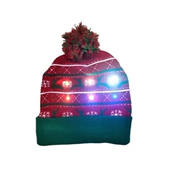 LED Christmas Knitted Hat