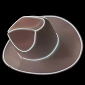 LED Flashing Cowboy Hat