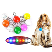 LED Flashing Light Pet Collar Pendant