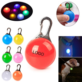 LED Flashing Light Pet Collar Pendant