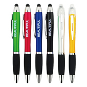 LED Touch Screen Light Box Ballpoint Pen/LED Stylus Pen