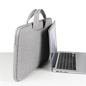 Laptop Sleeve w/ Handle & Two Zippered Compartments