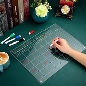 Magnetic Dry Erase Calendar Whiteboard