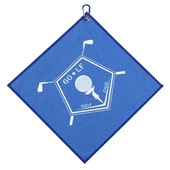 Microfiber Golf Towels With Metal Carabiner